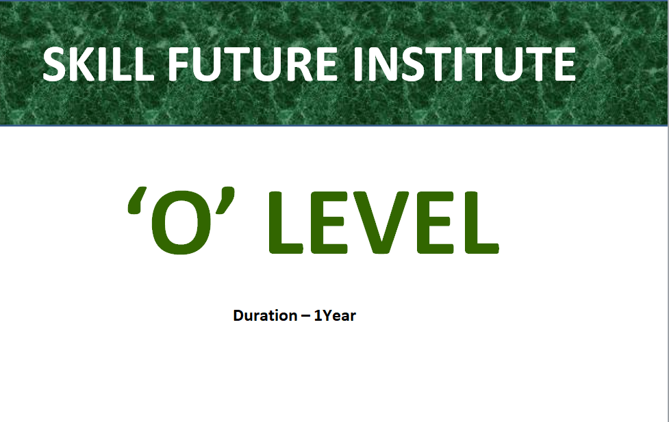 O LEVEL