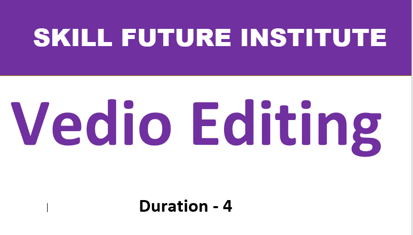 VIDEO EDITING